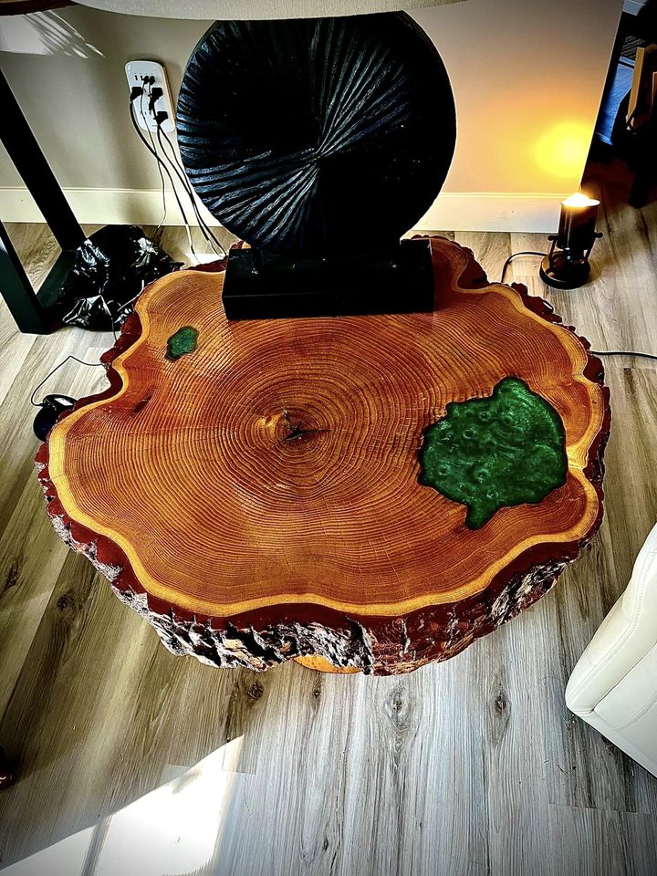 The Ultimate Live Edge Coffee Table