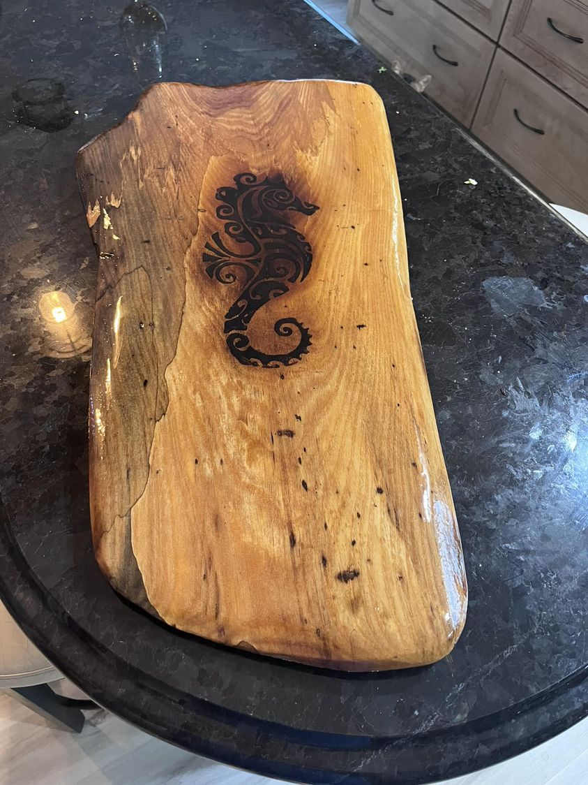 Large Sea Horse Charcuterie Board