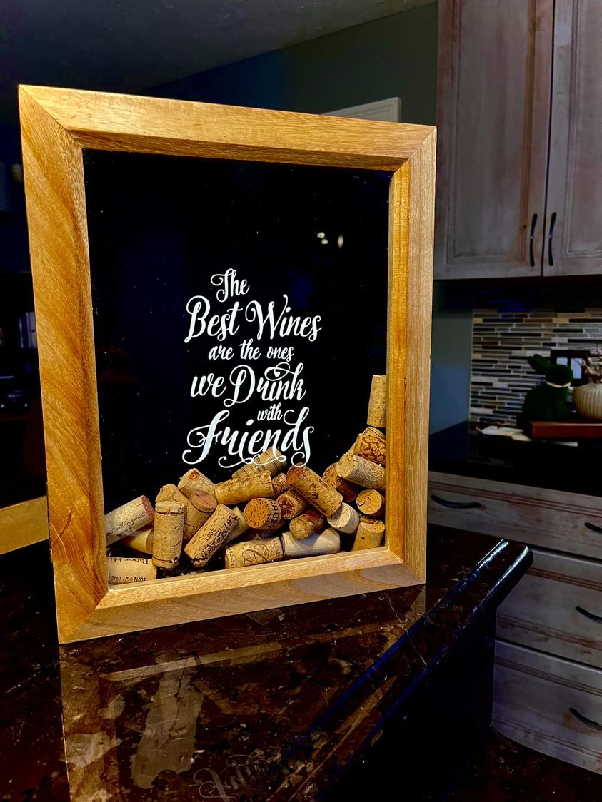 Wine Cork Display