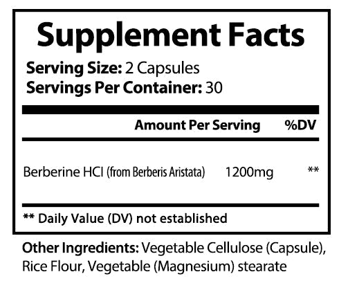 Berberine HCL - 2.0 Lifestyle