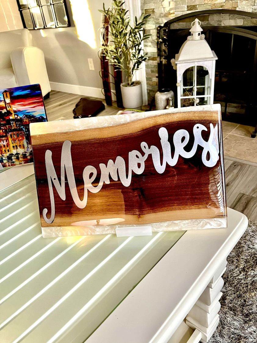 Memories Charcuterie Cutting Board