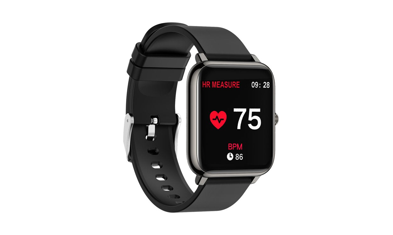 Smart Watch With Live Oximeter, Thermometer And Pulse Monitor