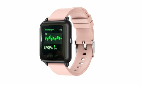 Smart Watch With Live Oximeter, Thermometer And Pulse Monitor