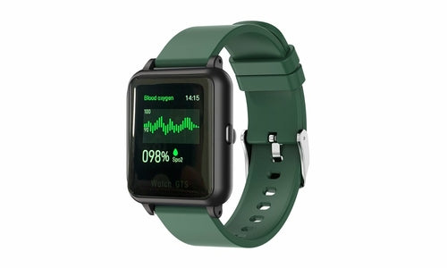 Smart Watch With Live Oximeter, Thermometer And Pulse Monitor
