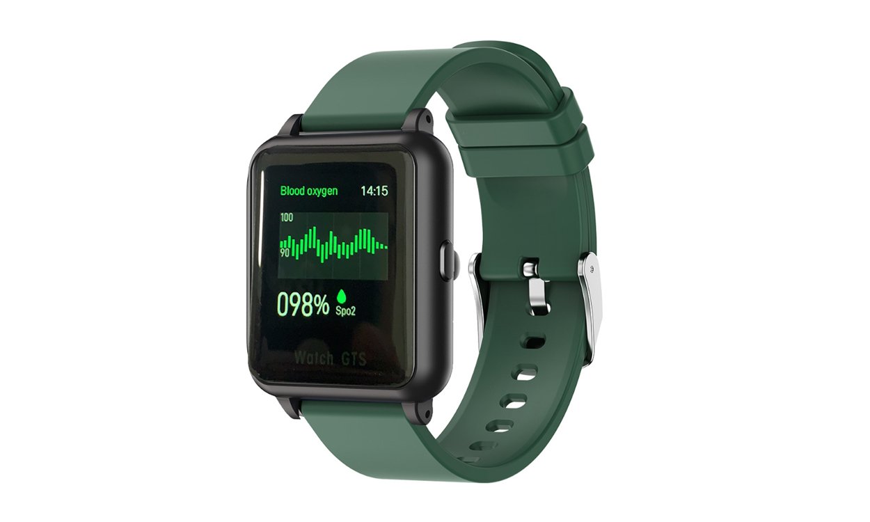 Smart Watch With Live Oximeter, Thermometer And Pulse Monitor