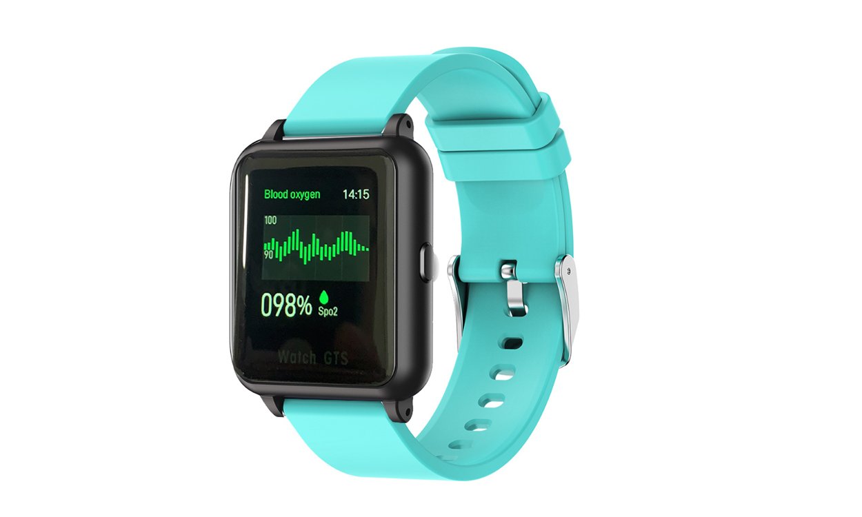 Smart Watch With Live Oximeter, Thermometer And Pulse Monitor