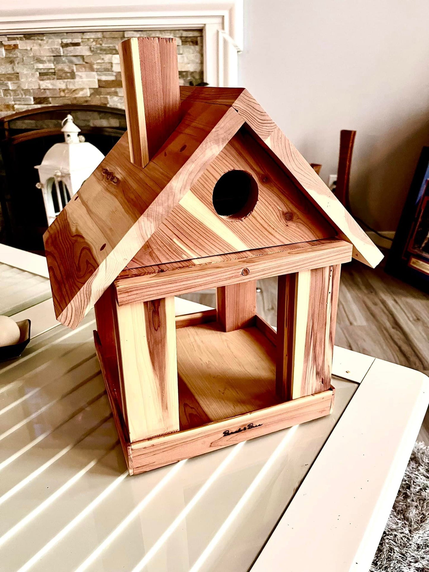 Bird house bird feeder