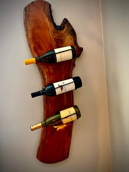 Cuban Mahogany Wine Rack