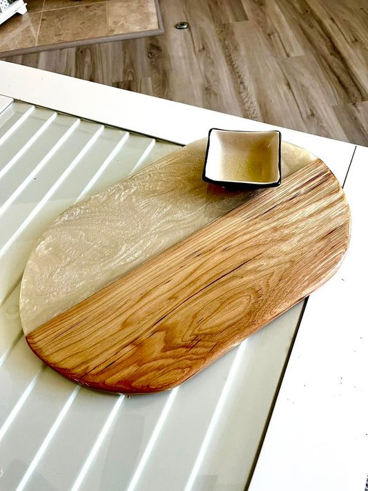 Oval Serving Board