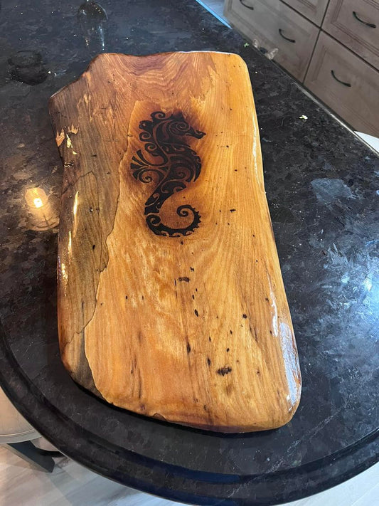 Large Sea Horse Charcuterie Board