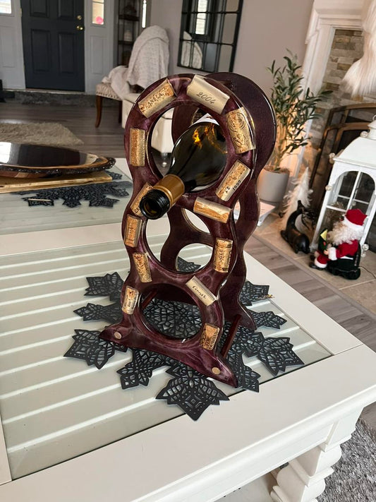 Wine Cork Wine Rack