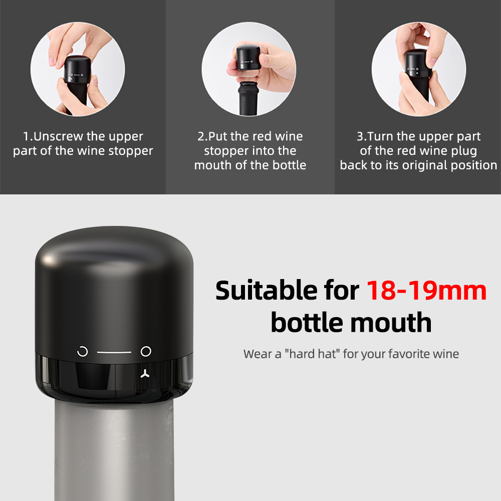 Retain Freshness Wine Bottle Plug