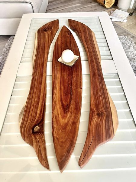 Three piece charcuterie and center piece